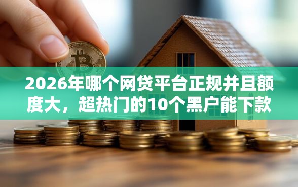 2026年哪个网贷平台正规并且额度大，超热门的10个黑户能下款的口子推荐