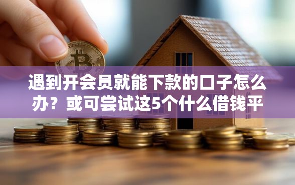 遇到开会员就能下款的口子怎么办？或可尝试这5个什么借钱平台利息低