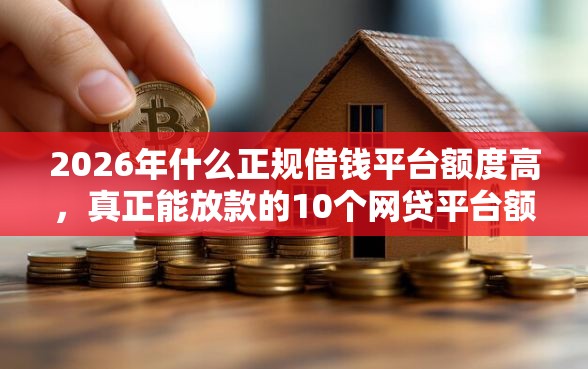 2026年什么正规借钱平台额度高，真正能放款的10个网贷平台额度高易通过推荐