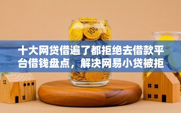 十大网贷借遍了都拒绝去借款平台借钱盘点，解决网易小贷被拒怎么办的问题