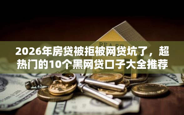 2026年房贷被拒被网贷坑了，超热门的10个黑网贷口子大全推荐