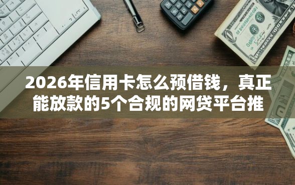 2026年信用卡怎么预借钱，真正能放款的5个合规的网贷平台推荐