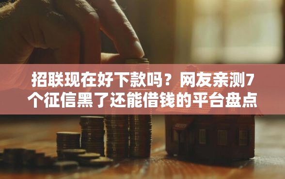 招联现在好下款吗？网友亲测7个征信黑了还能借钱的平台盘点