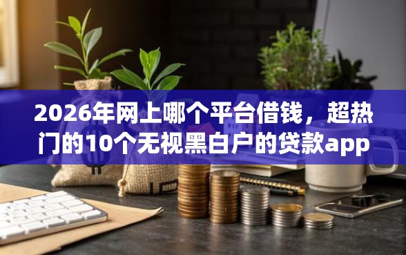 2026年网上哪个平台借钱，超热门的10个无视黑白户的贷款app推荐