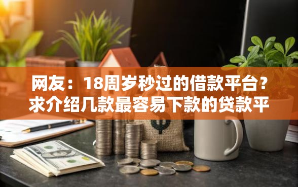 网友：18周岁秒过的借款平台？求介绍几款最容易下款的贷款平台