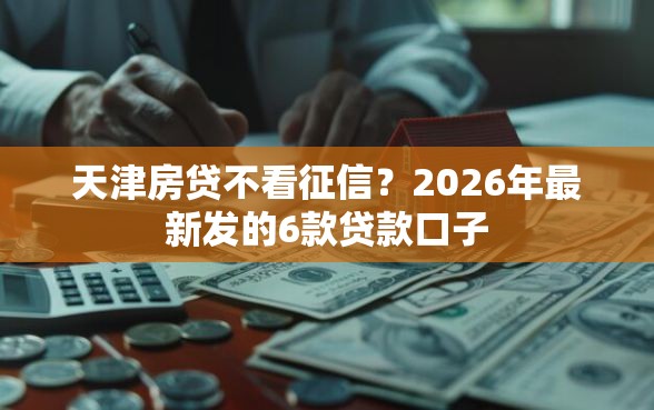 天津房贷不看征信？2026年最新发的6款贷款口子