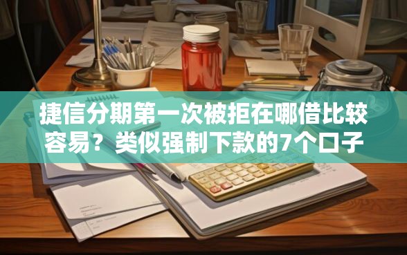 捷信分期第一次被拒在哪借比较容易？类似强制下款的7个口子参考
