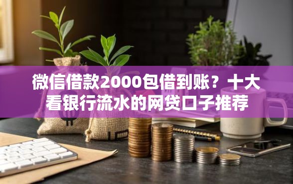 微信借款2000包借到账?十大看银行流水的网贷口子推荐 微信借款2000包借到账?十大看银行流水的网贷口子推荐