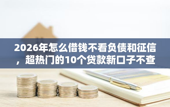 2026年怎么借钱不看负债和征信,超热门的10个贷款新口子不查征信2025推荐 2026年怎么借钱不看负债和征信,超热门的10个贷款新口子不查征信2025推荐