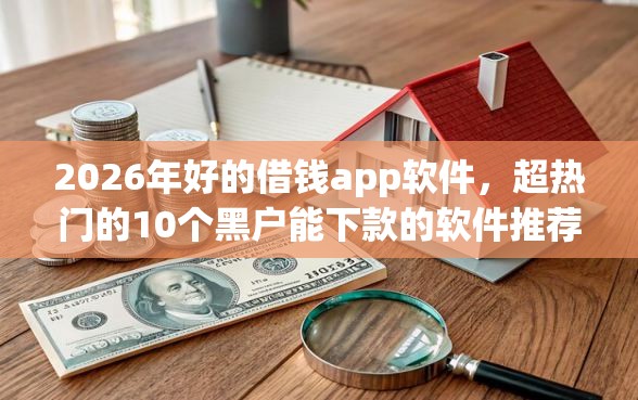 2026年好的借钱app软件，超热门的10个黑户能下款的软件推荐