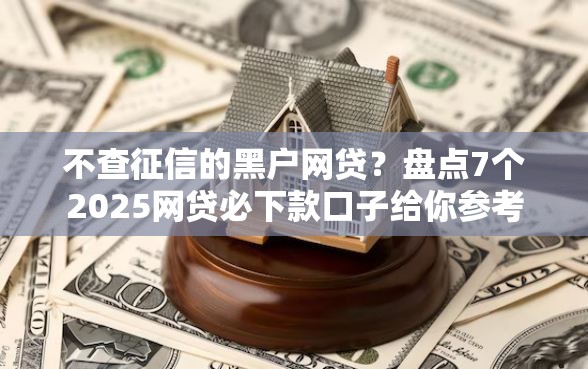 不查征信的黑户网贷?盘点7个2025网贷必下款口子给你参考 不查征信的黑户网贷?盘点7个2025网贷必下款口子给你参考