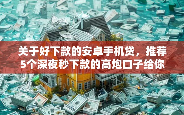 关于好下款的安卓手机贷，推荐5个深夜秒下款的高炮口子给你