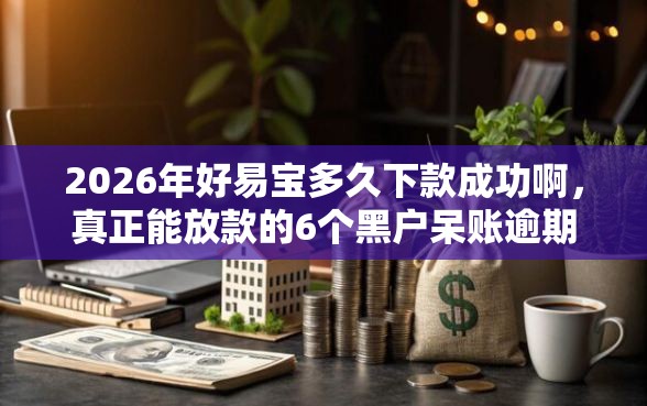 2026年好易宝多久下款成功啊，真正能放款的6个黑户呆账逾期能下的口子推荐