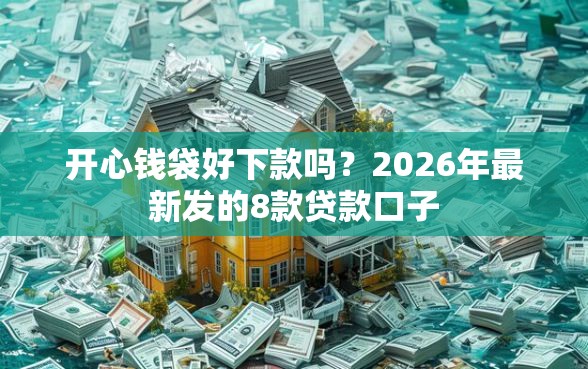 开心钱袋好下款吗？2026年最新发的8款贷款口子