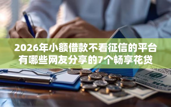 2026年小额借款不看征信的平台有哪些网友分享的7个畅享花贷款平台怎么样我觉得不错！