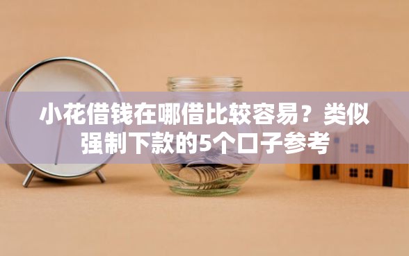 小花借钱在哪借比较容易？类似强制下款的5个口子参考