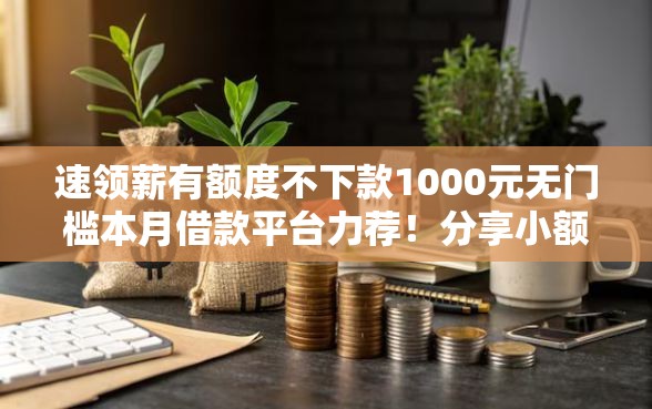 速领薪有额度不下款1000元无门槛本月借款平台力荐！分享小额网贷口子1000元无门槛借款