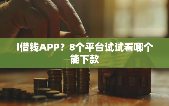 i借钱APP?8个平台试试看哪个能下款 i借钱APP?8个平台试试看哪个能下款