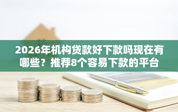 2026年机构贷款好下款吗现在有哪些？推荐8个容易下款的平台