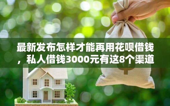 最新发布怎样才能再用花呗借钱,私人借钱3000元有这8个渠道 最新发布怎样才能再用花呗借钱,私人借钱3000元有这8个渠道