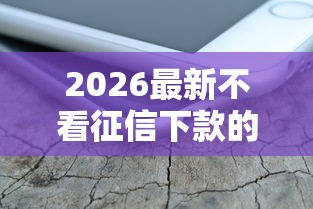 2026最新不看征信下款的贷款（支持微信），8个不会拒秒下款的高炮口子无私分享