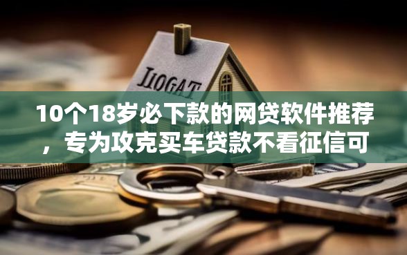 10个18岁必下款的网贷软件推荐，专为攻克买车贷款不看征信可以吗难题