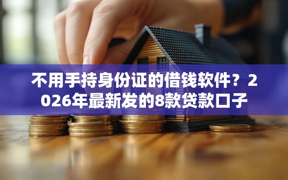 不用手持身份证的借钱软件？2026年最新发的8款贷款口子