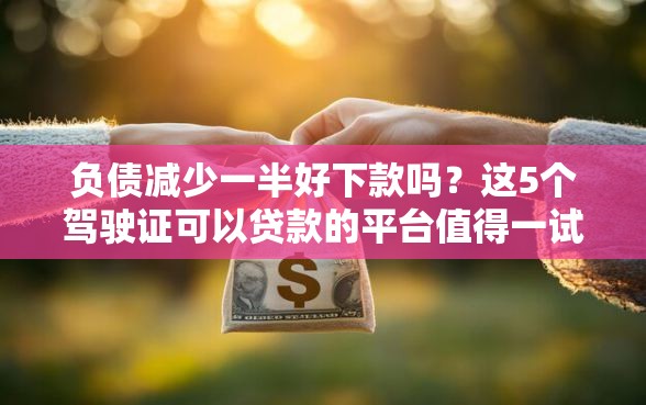 负债减少一半好下款吗？这5个驾驶证可以贷款的平台值得一试