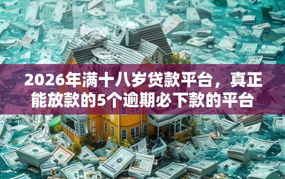 2026年满十八岁贷款平台，真正能放款的5个逾期必下款的平台推荐