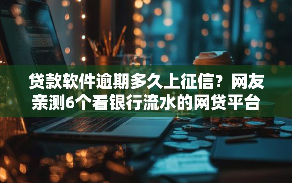 贷款软件逾期多久上征信？网友亲测6个看银行流水的网贷平台盘点
