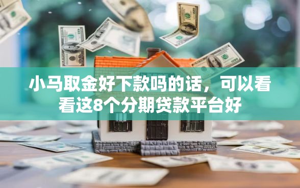 小马取金好下款吗的话，可以看看这8个分期贷款平台好