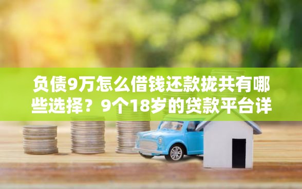 负债9万怎么借钱还款拢共有哪些选择？9个18岁的贷款平台详解