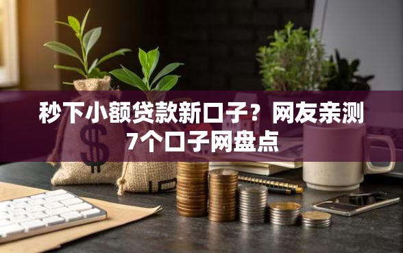 秒下小额贷款新口子？网友亲测7个口子网盘点