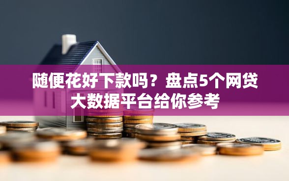 随便花好下款吗？盘点5个网贷大数据平台给你参考