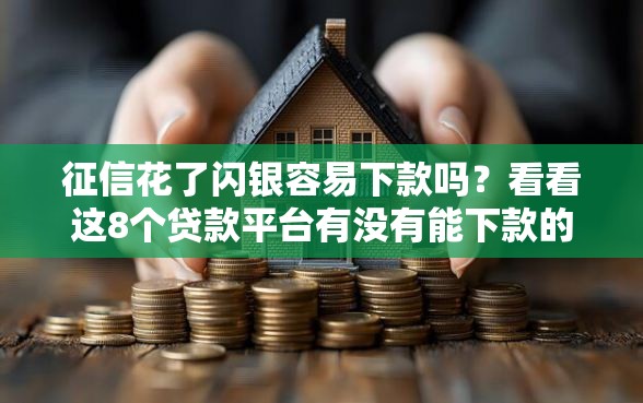 征信花了闪银容易下款吗？看看这8个贷款平台有没有能下款的