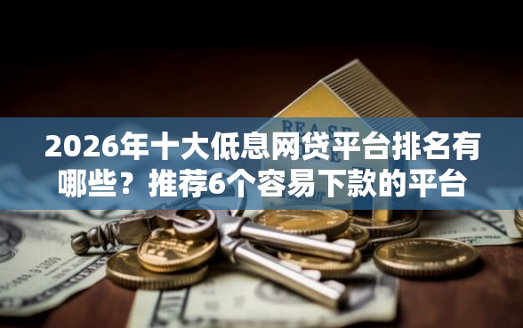 2026年十大低息网贷平台排名有哪些?推荐6个容易下款的平台 2026年十大低息网贷平台排名有哪些?推荐6个容易下款的平台