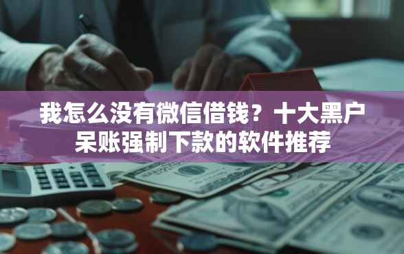 我怎么没有微信借钱？十大黑户呆账强制下款的软件推荐