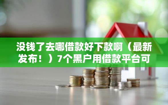 没钱了去哪借款好下款啊（最新发布！）7个黑户用借款平台可贷到款