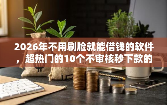 2026年不用刷脸就能借钱的软件,超热门的10个不审核秒下款的小额贷款网贷推荐 2026年不用刷脸就能借钱的软件,超热门的10个不审核秒下款的小额贷款网贷推荐
