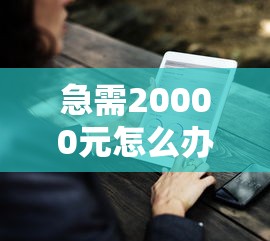 急需20000元怎么办？最容易下款的借款平台试试这8个无门槛平台