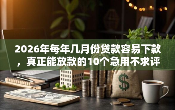 2026年每年几月份贷款容易下款，真正能放款的10个急用不求评分快借无忧的软件推荐