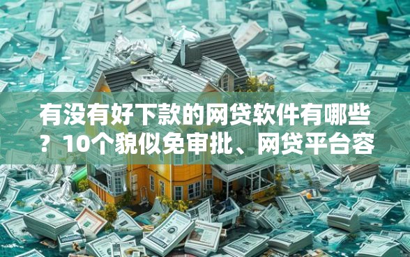 有没有好下款的网贷软件有哪些？10个貌似免审批、网贷平台容易下款合集