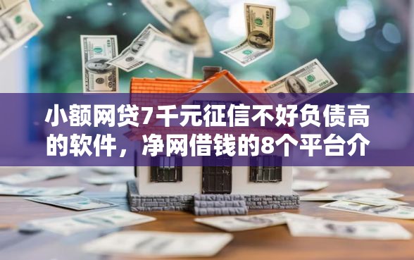 小额网贷7千元征信不好负债高的软件，净网借钱的8个平台介绍