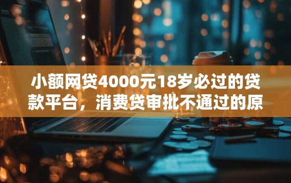 小额网贷4000元18岁必过的贷款平台，消费贷审批不通过的原因的7个平台介绍