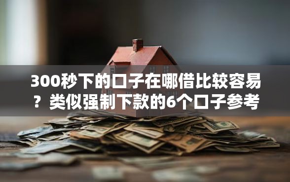 300秒下的口子在哪借比较容易？类似强制下款的6个口子参考