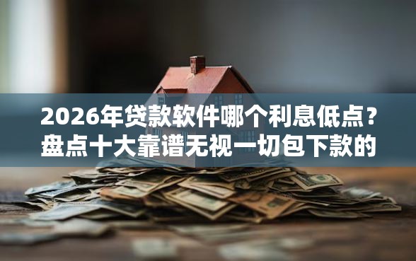2026年贷款软件哪个利息低点？盘点十大靠谱无视一切包下款的口子