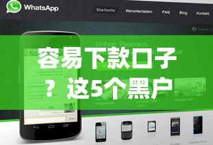 容易下款口子？这5个黑户0门槛贷款app可以试试
