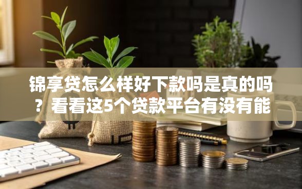 锦享贷怎么样好下款吗是真的吗？看看这5个贷款平台有没有能下款的