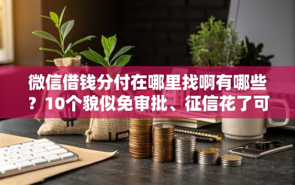 微信借钱分付在哪里找啊有哪些？10个貌似免审批、征信花了可以用的借款平台合集