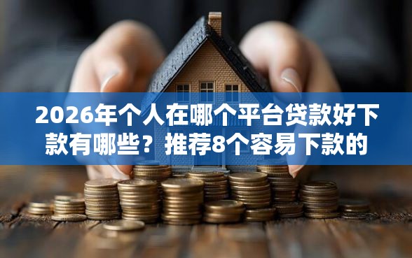 2026年个人在哪个平台贷款好下款有哪些？推荐8个容易下款的平台